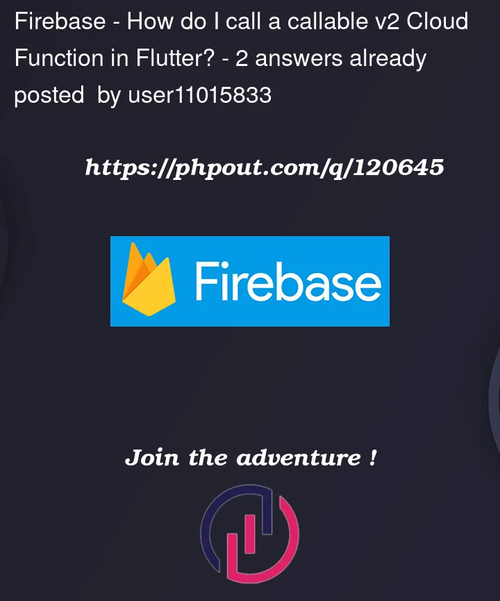 Question 120645 in Firebase