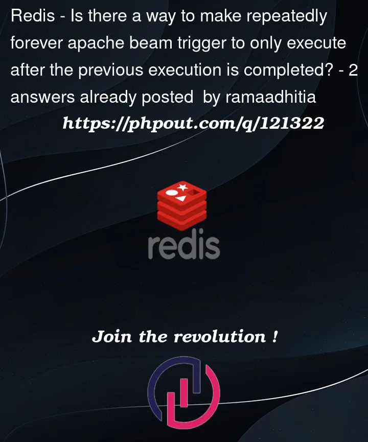 Question 121322 in Redis