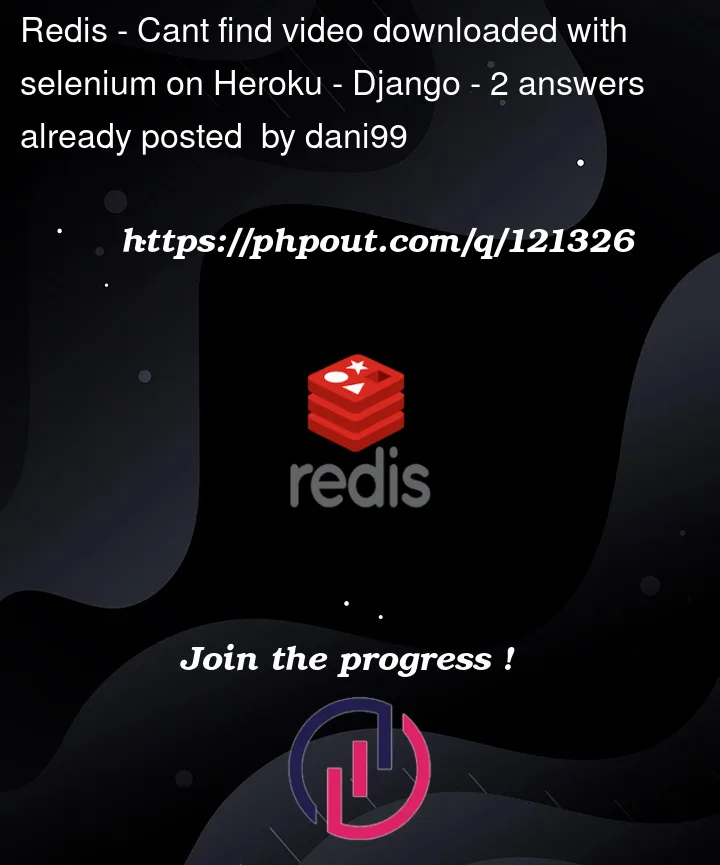 Question 121326 in Redis