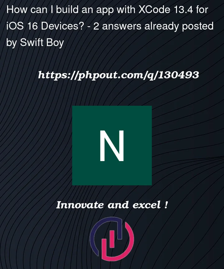Question 130493 in Xcode