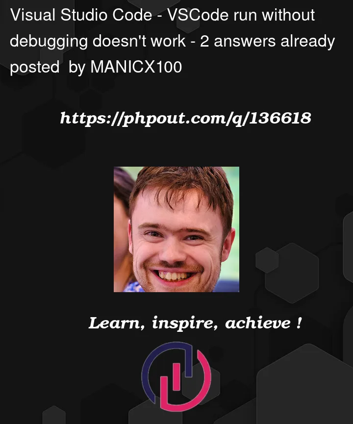 Question 136618 in Visual Studio Code