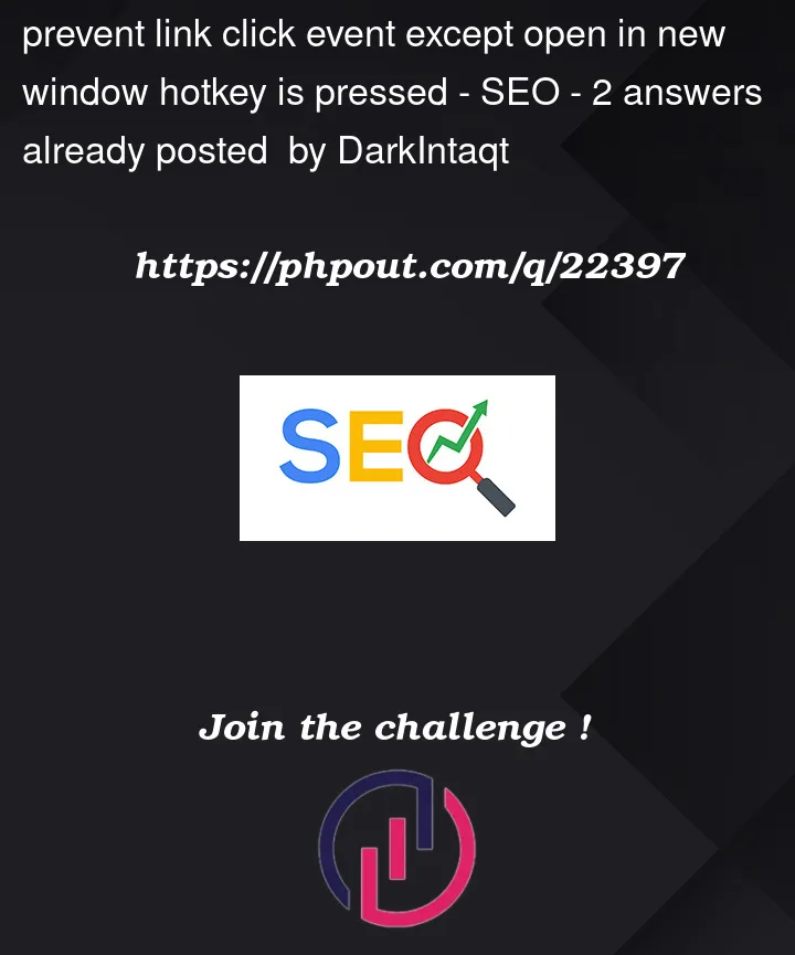 Question 22397 in SEO