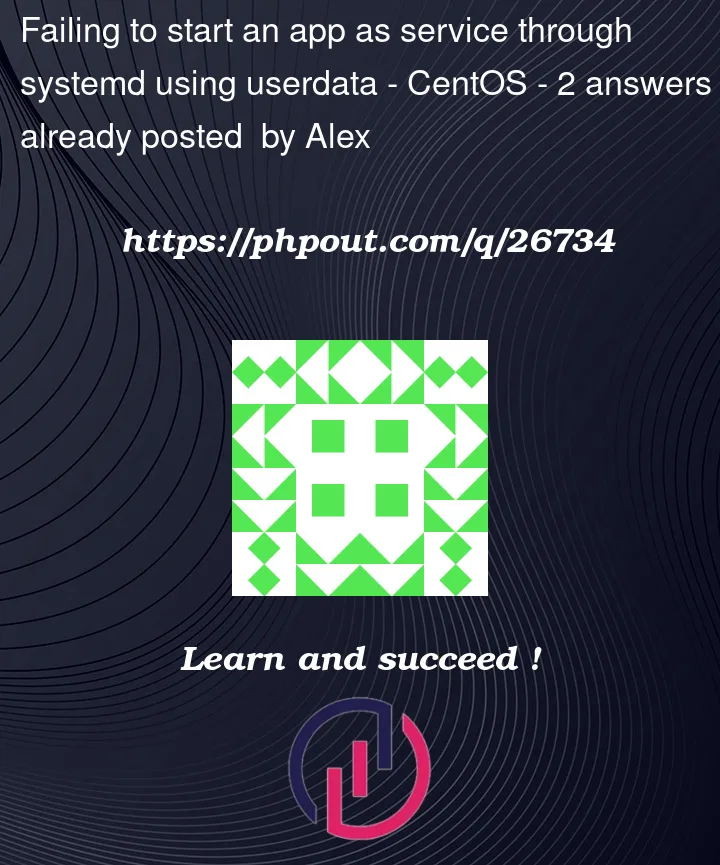 Question 26734 in CentOS