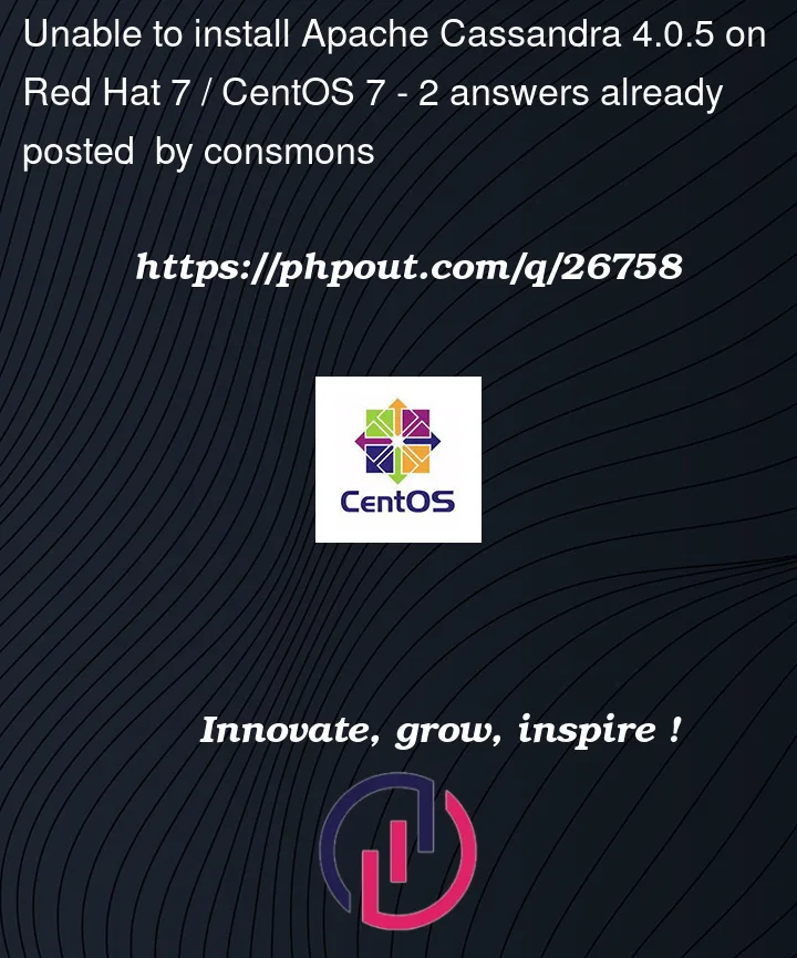 Question 26758 in CentOS