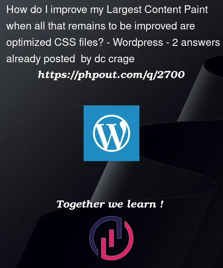 Question 2700 in Wordpress