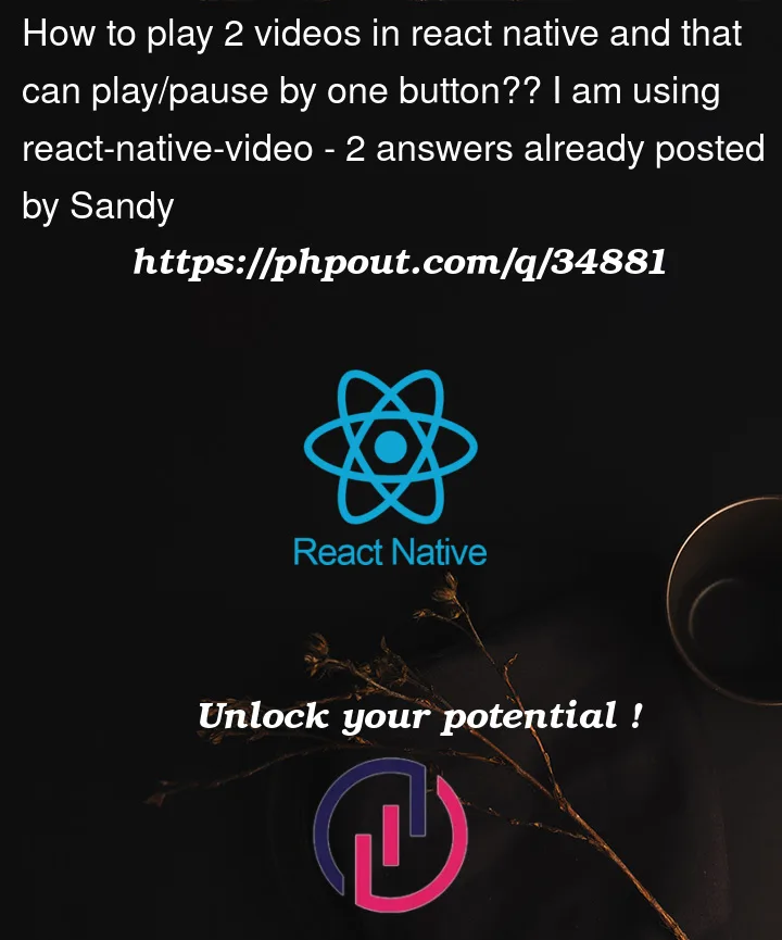 Question 34881 in React native