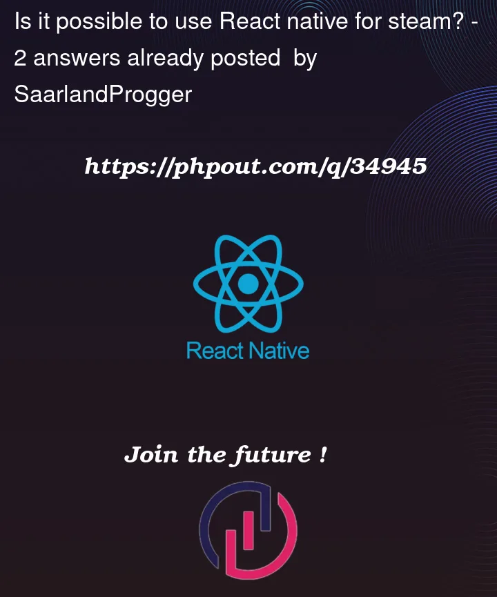 Question 34945 in React native