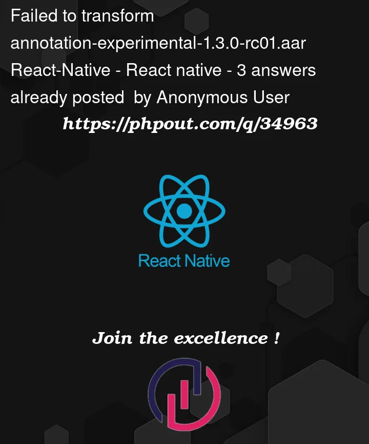 Question 34963 in React native