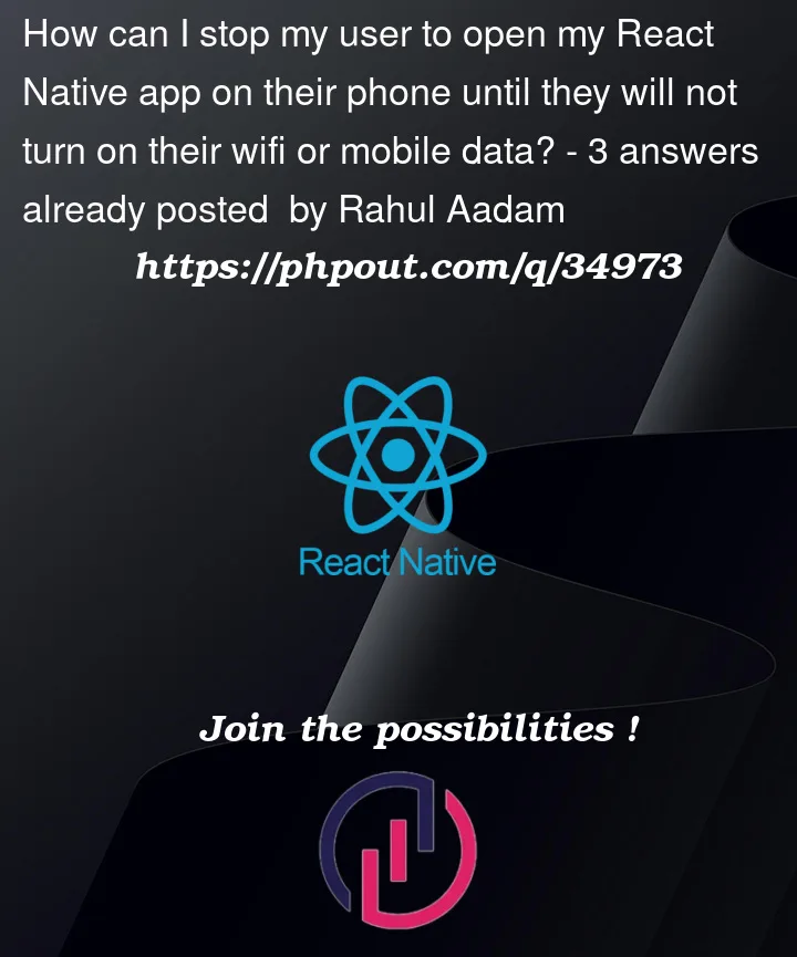 Question 34973 in React native