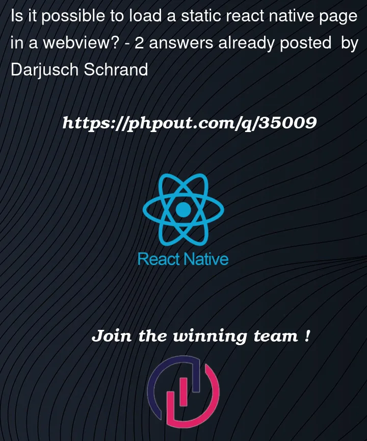 Question 35009 in React native