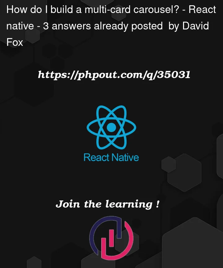 Question 35031 in React native