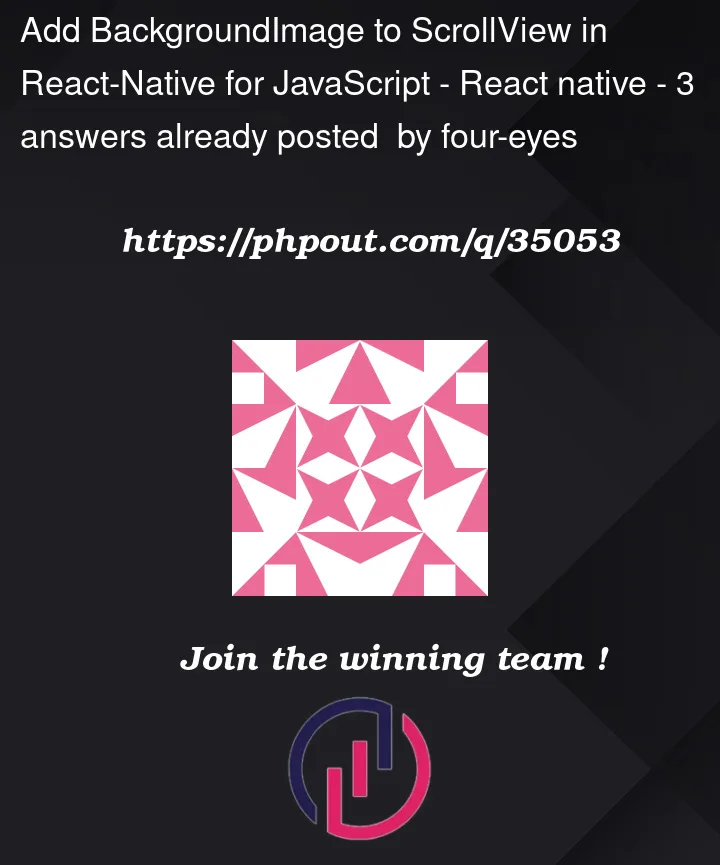 Question 35053 in React native