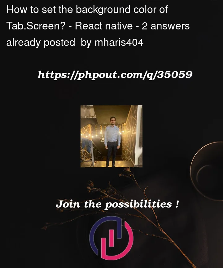 Question 35059 in React native