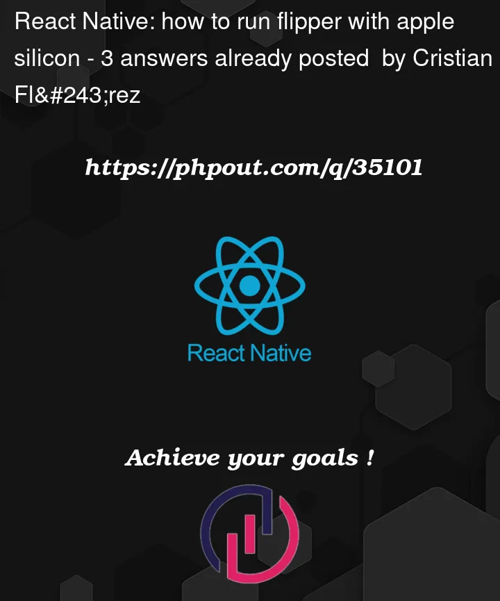 Question 35101 in React native