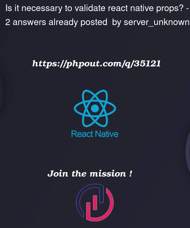 Question 35121 in React native