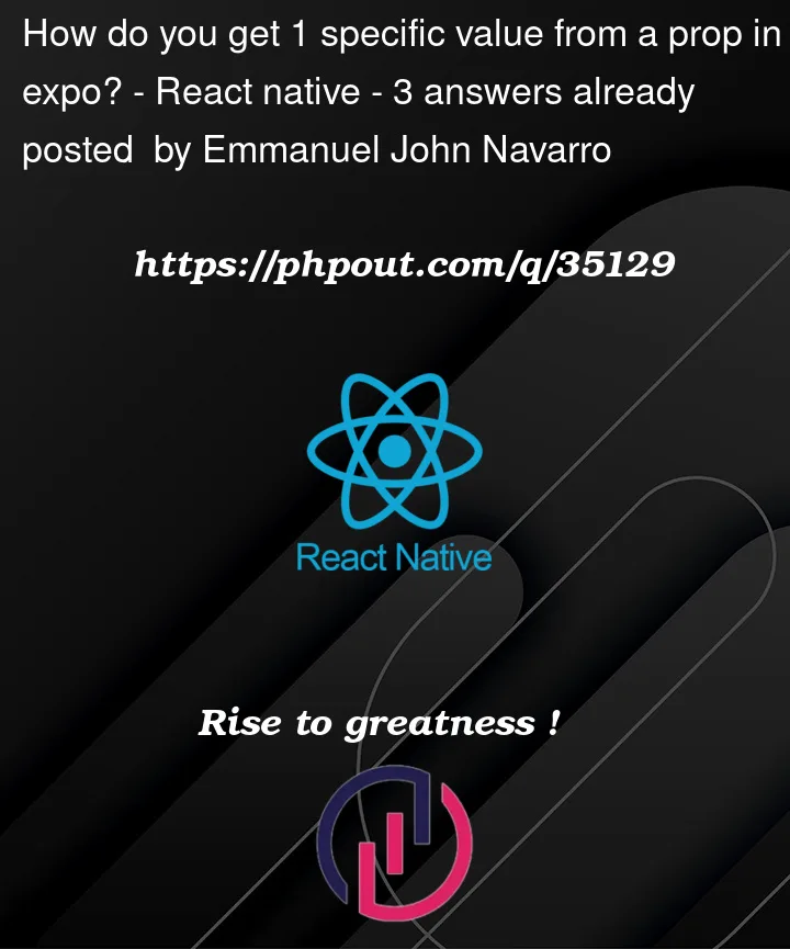 Question 35129 in React native