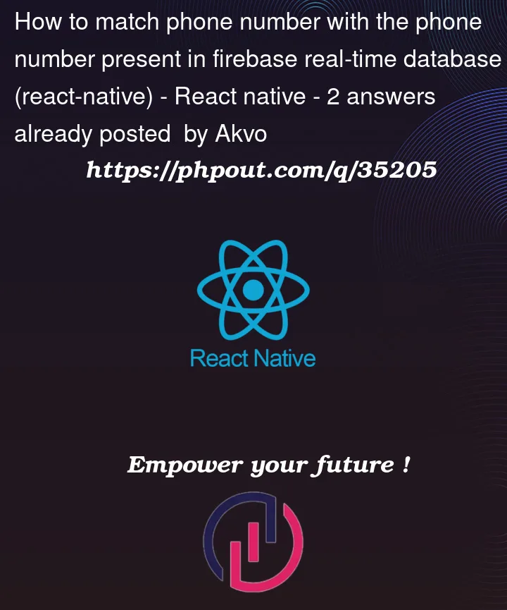 Question 35205 in React native