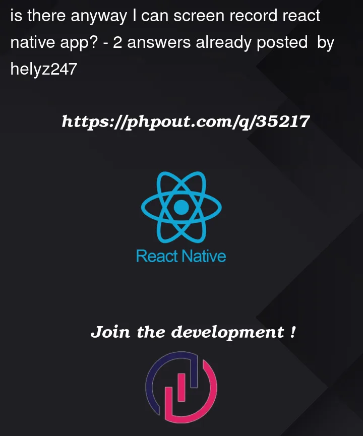 Question 35217 in React native