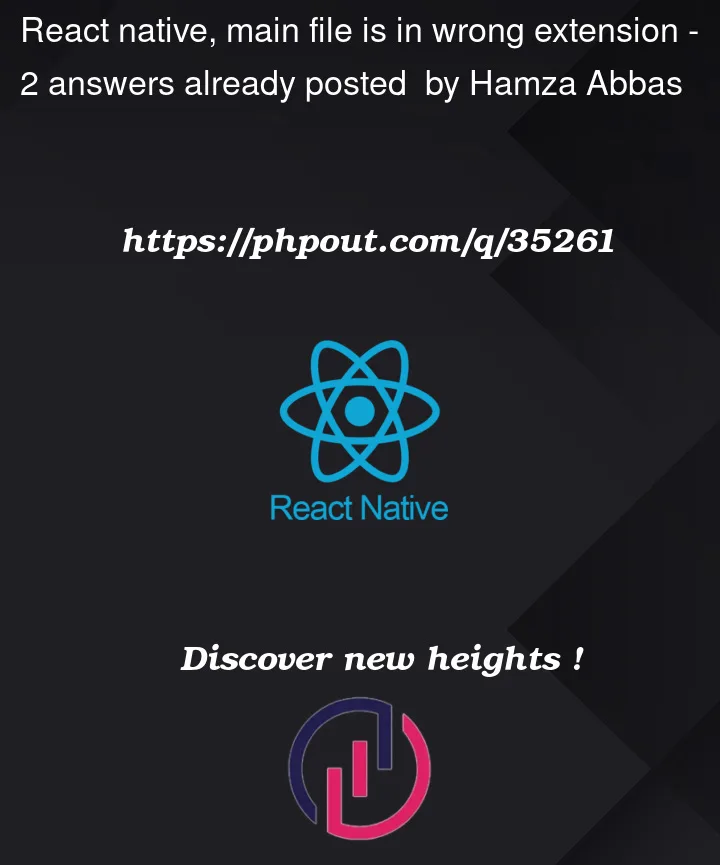 Question 35261 in React native