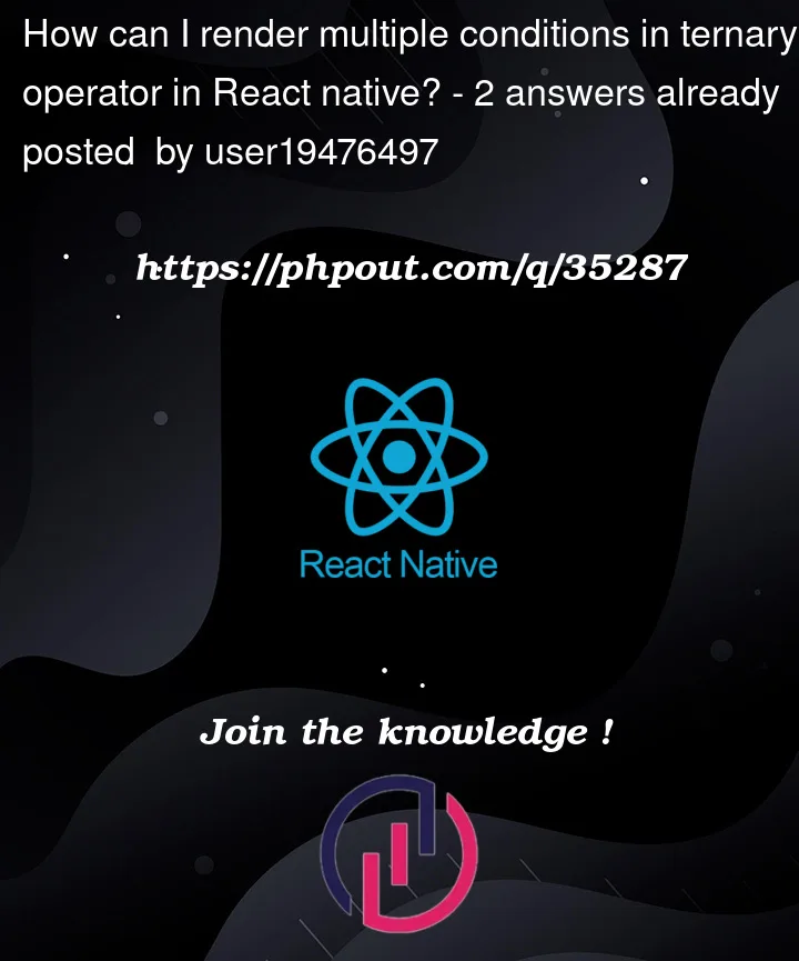 Question 35287 in React native