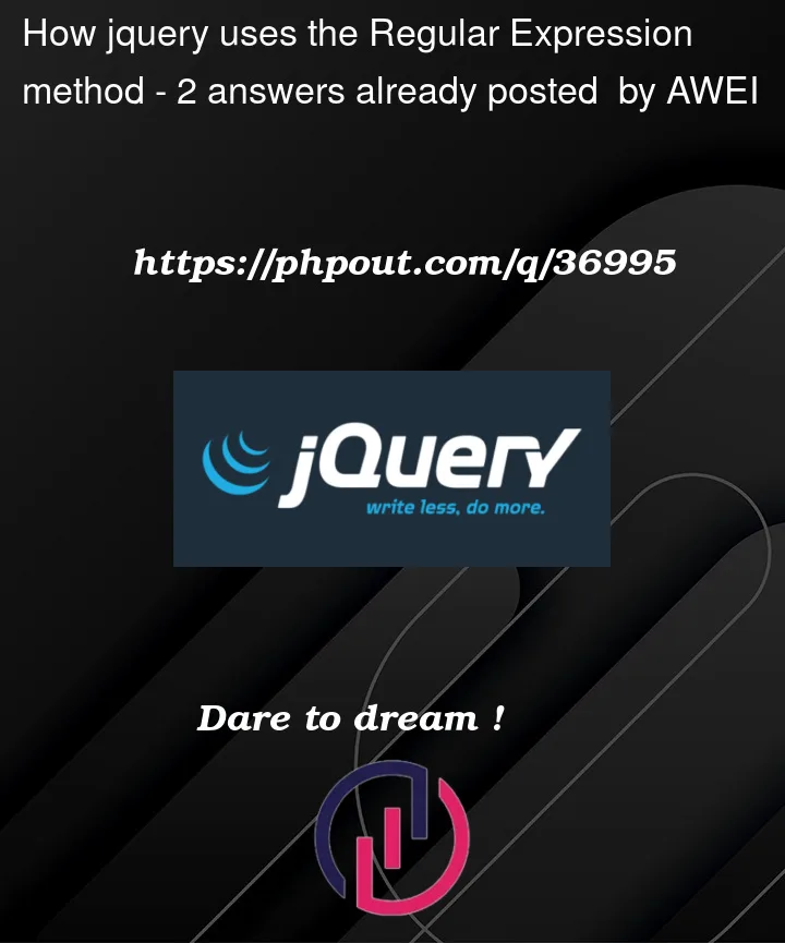 Question 36995 in Jquery