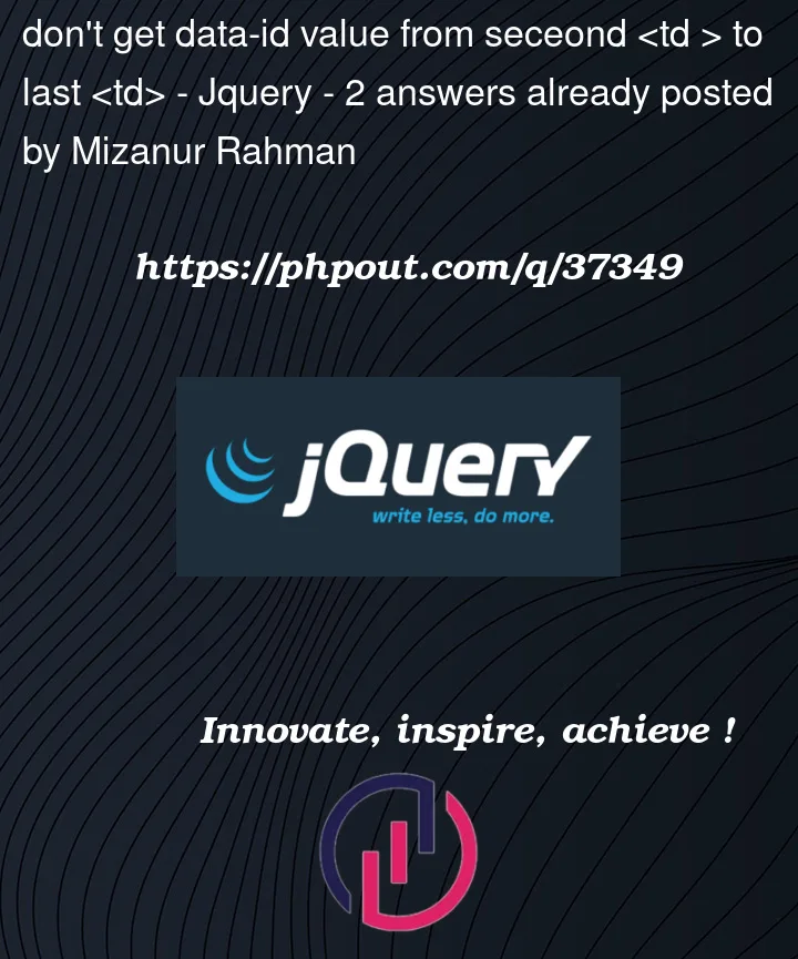 Question 37349 in Jquery