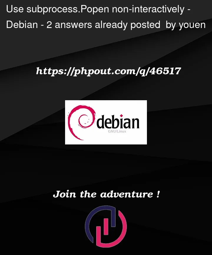 Question 46517 in Debian