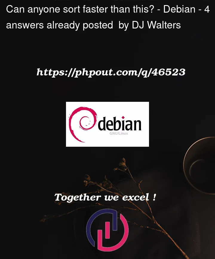 Question 46523 in Debian