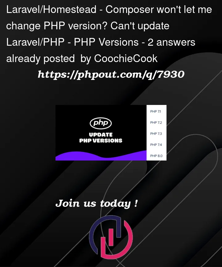 Question 7930 in PHP Versions