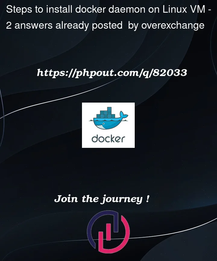 Question 82033 in Docker