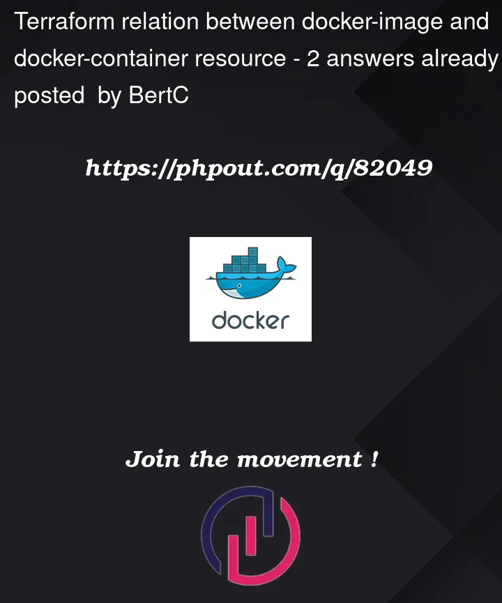 Question 82049 in Docker