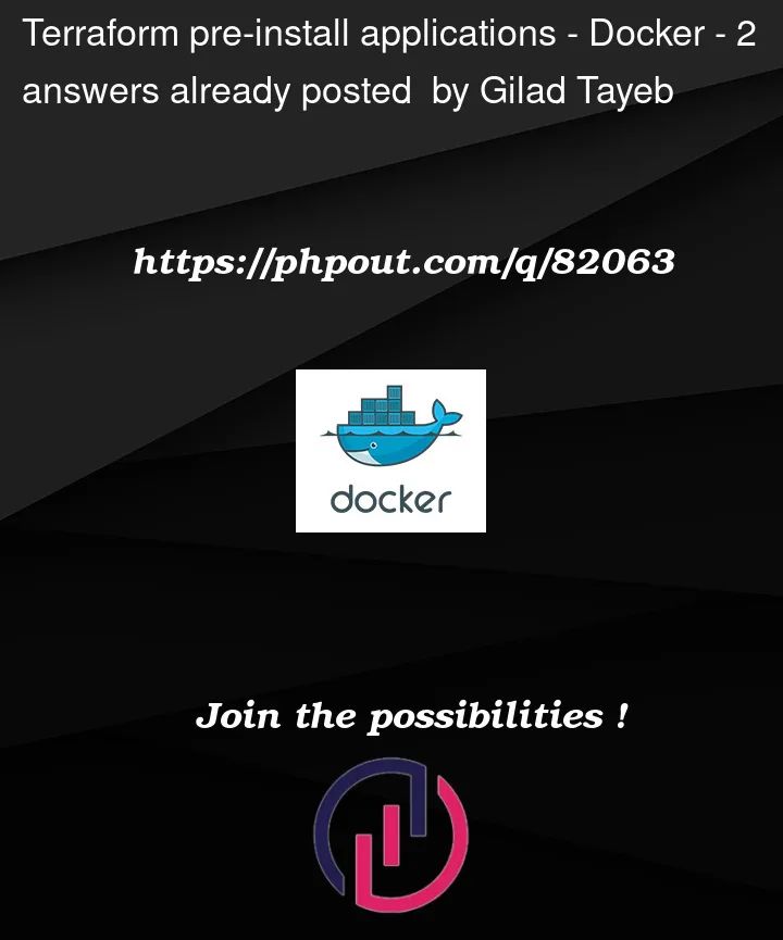 Question 82063 in Docker