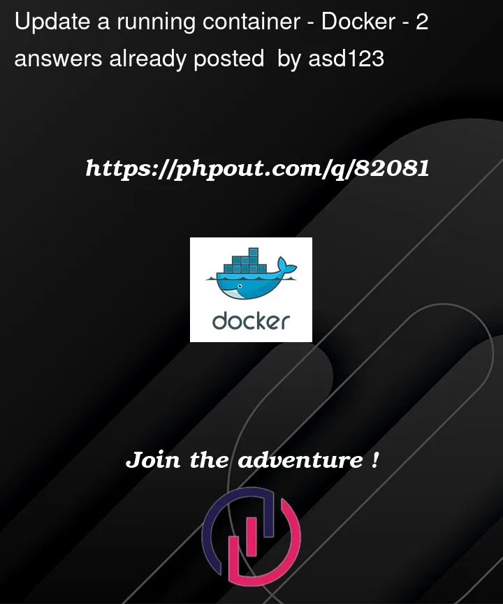 Question 82081 in Docker