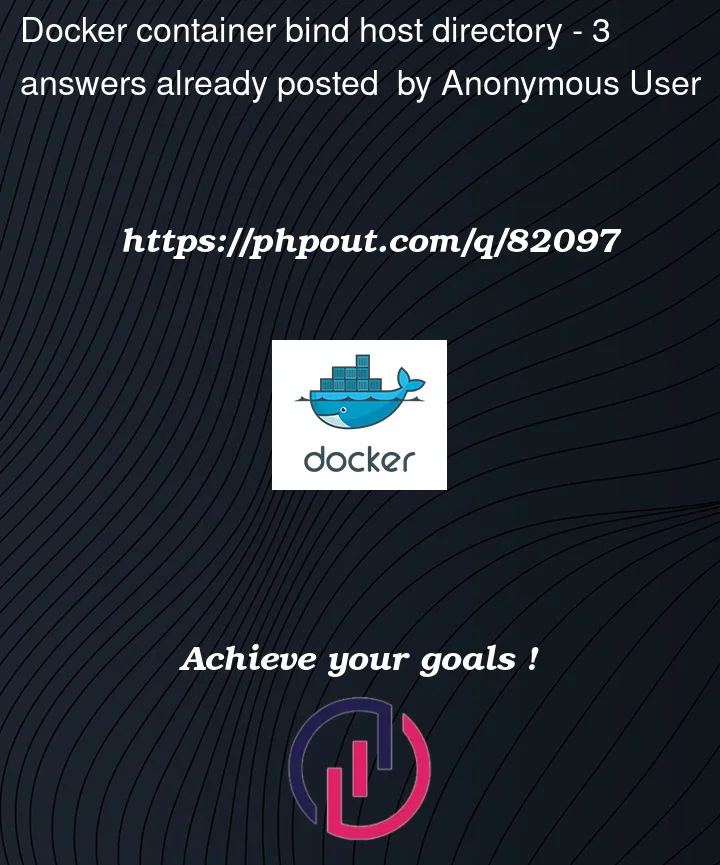 Question 82097 in Docker