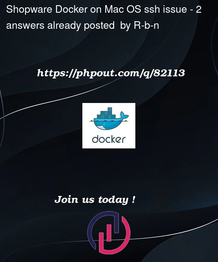 Question 82113 in Docker