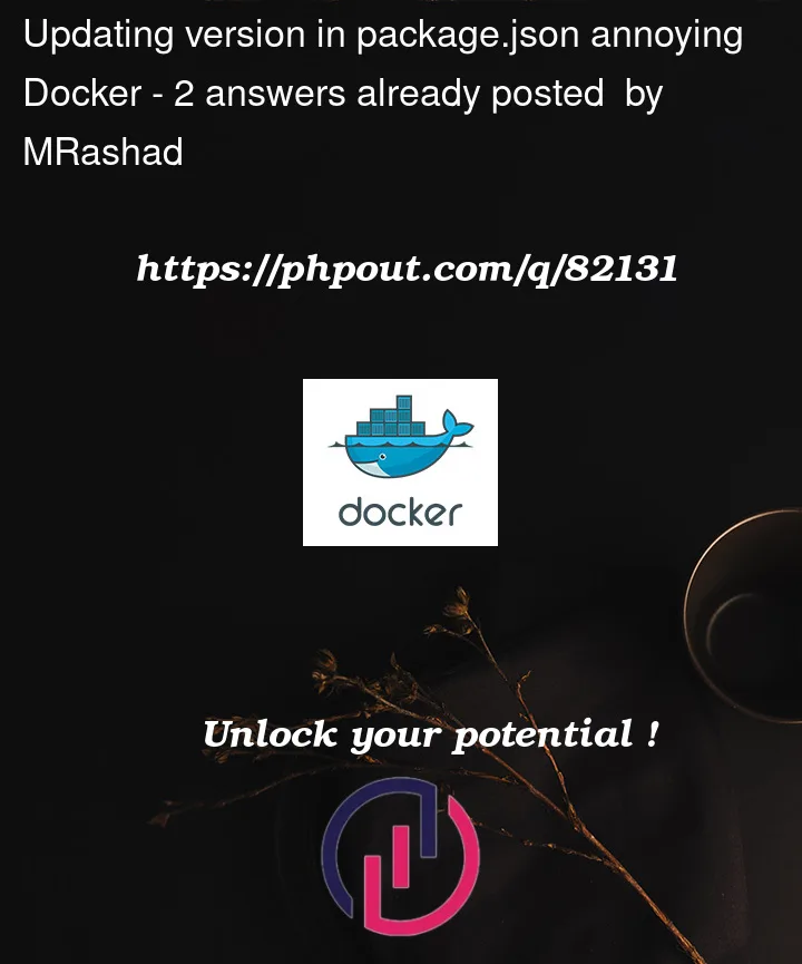 Question 82131 in Docker