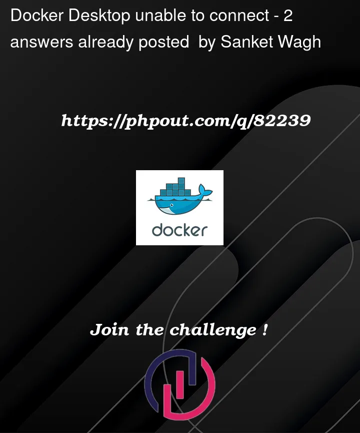 Question 82239 in Docker