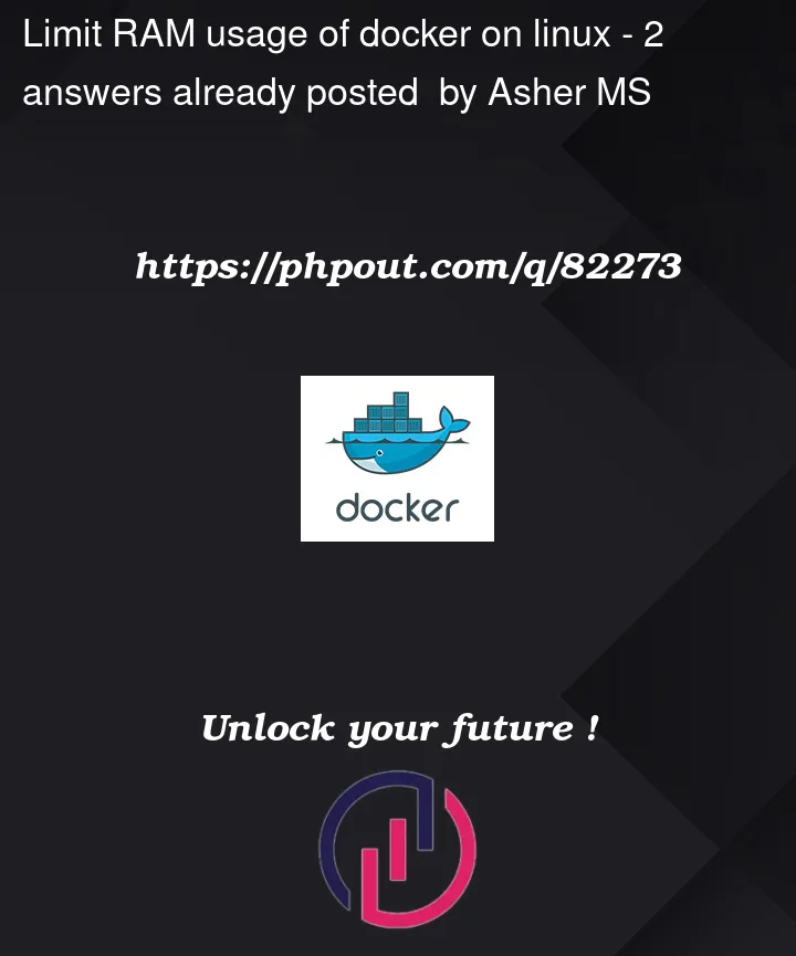 Question 82273 in Docker