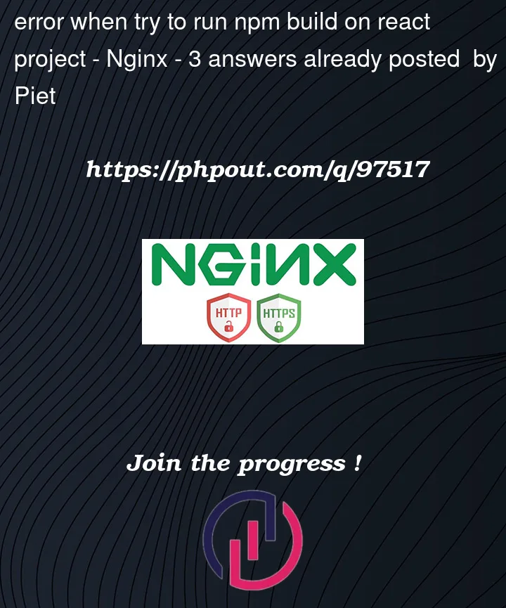 Question 97517 in Nginx