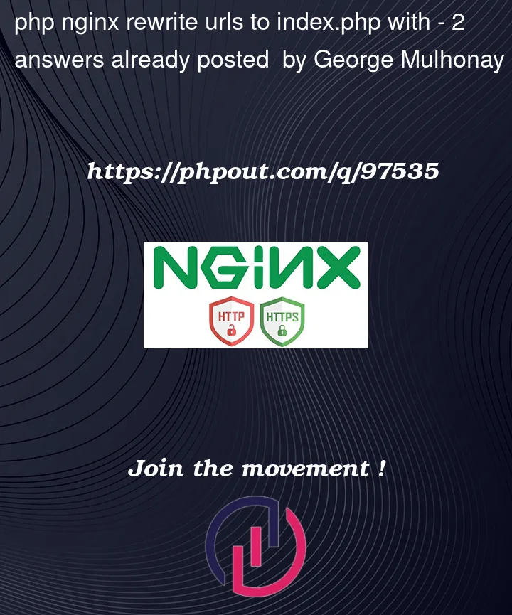 Question 97535 in Nginx