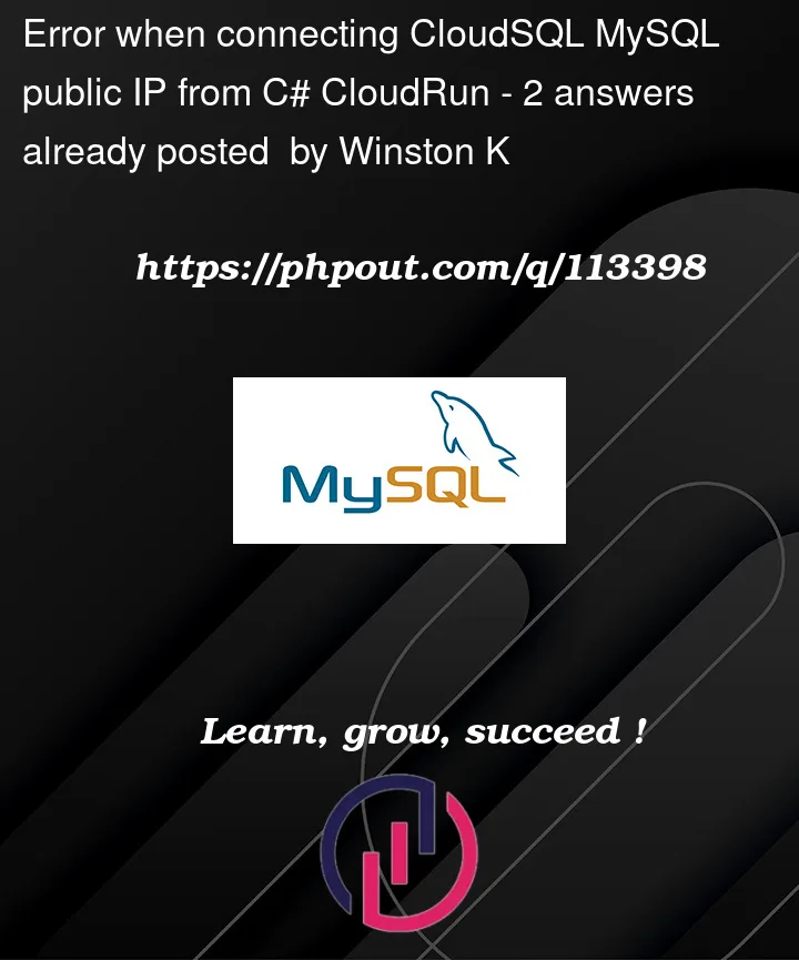 Question 113398 in Mysql