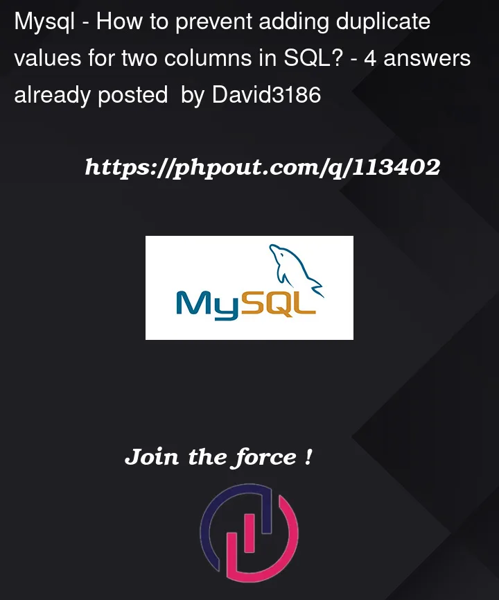 Question 113402 in Mysql