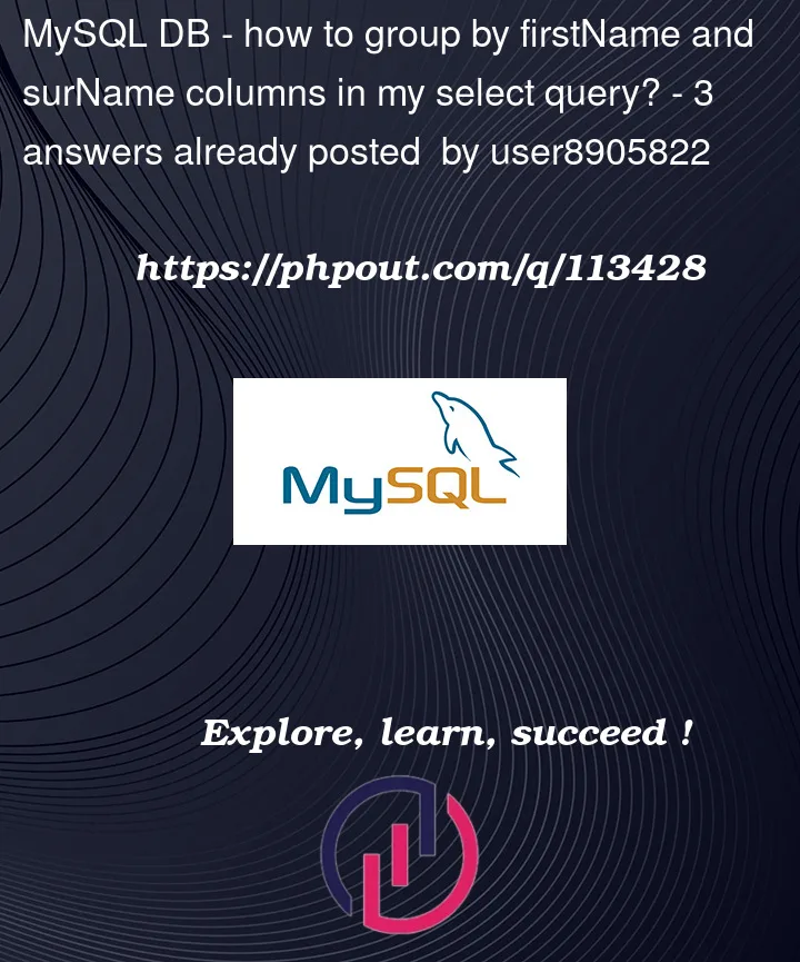 Question 113428 in Mysql