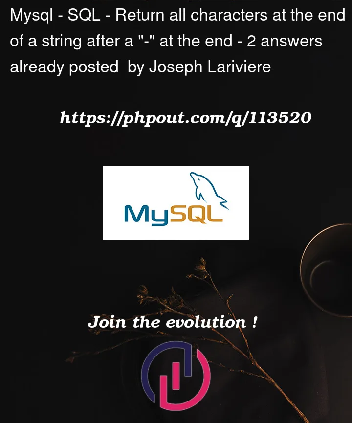 Question 113520 in Mysql