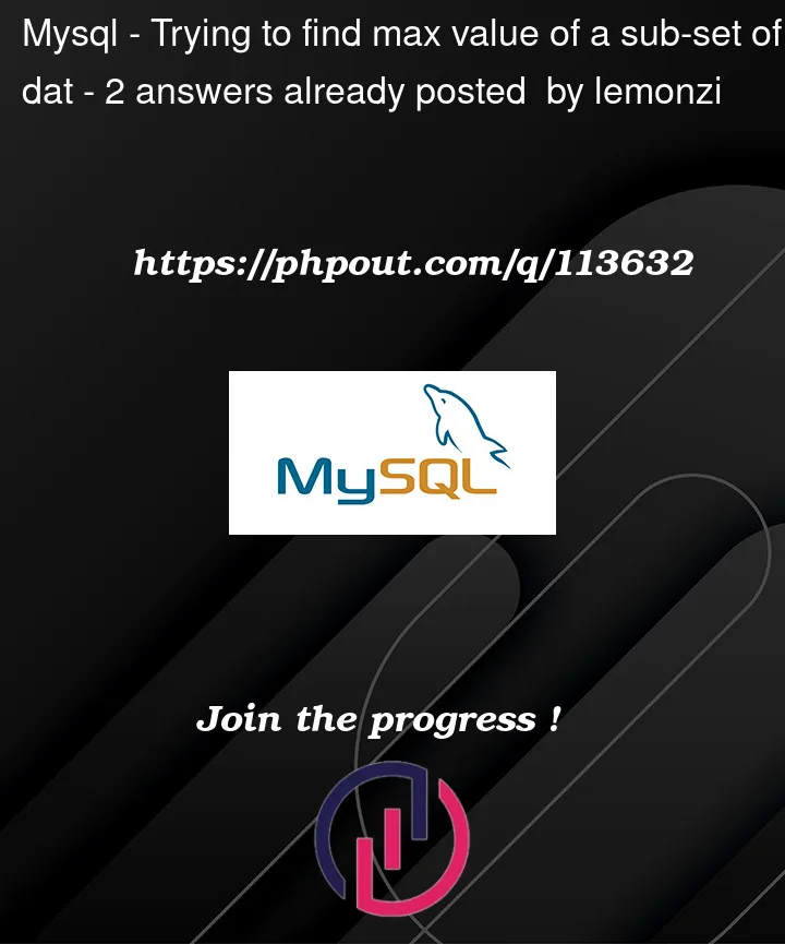 Question 113632 in Mysql