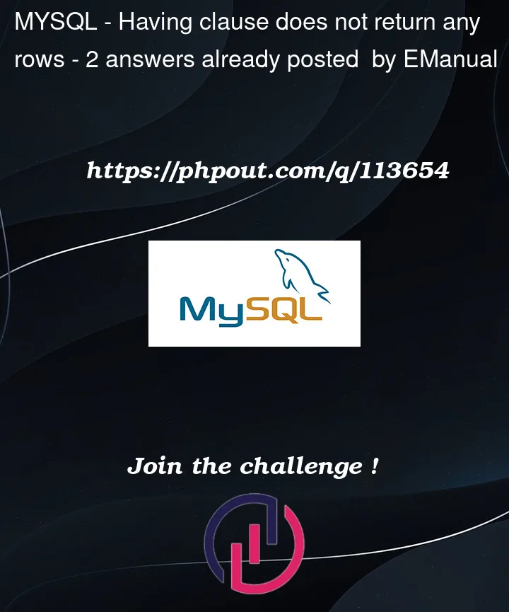 Question 113654 in Mysql