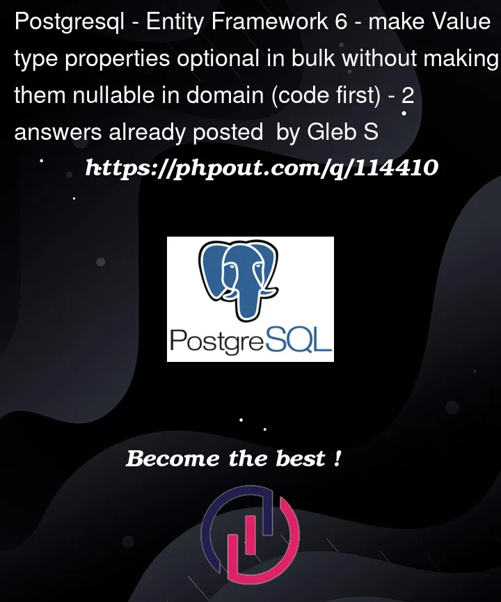 Question 114410 in PostgreSQL