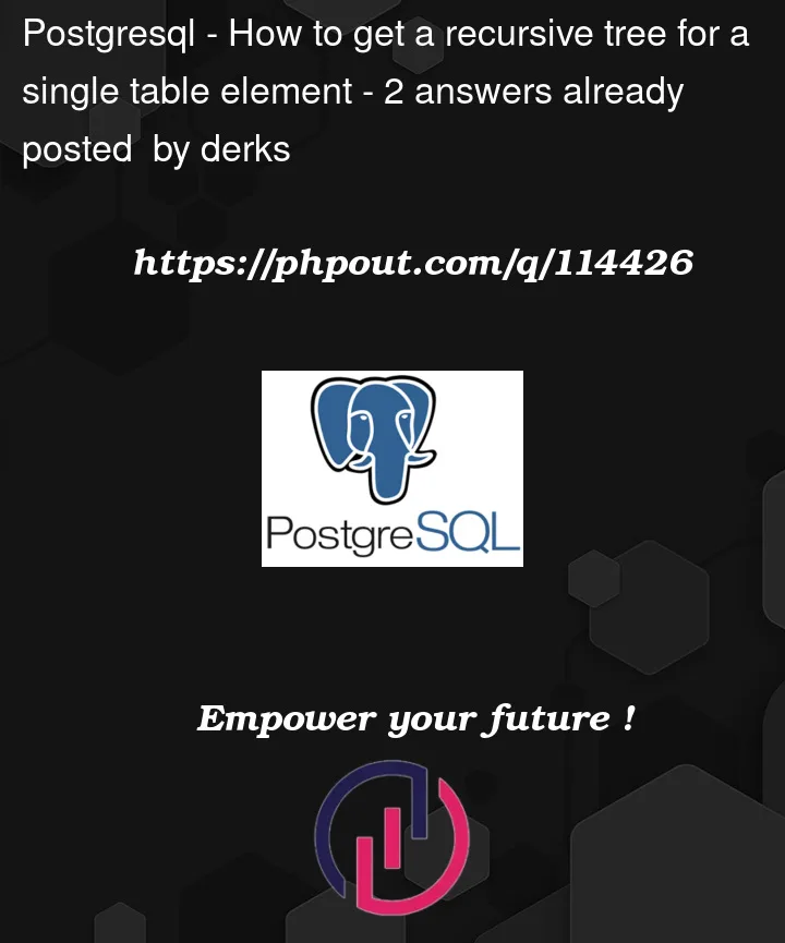 Question 114426 in PostgreSQL