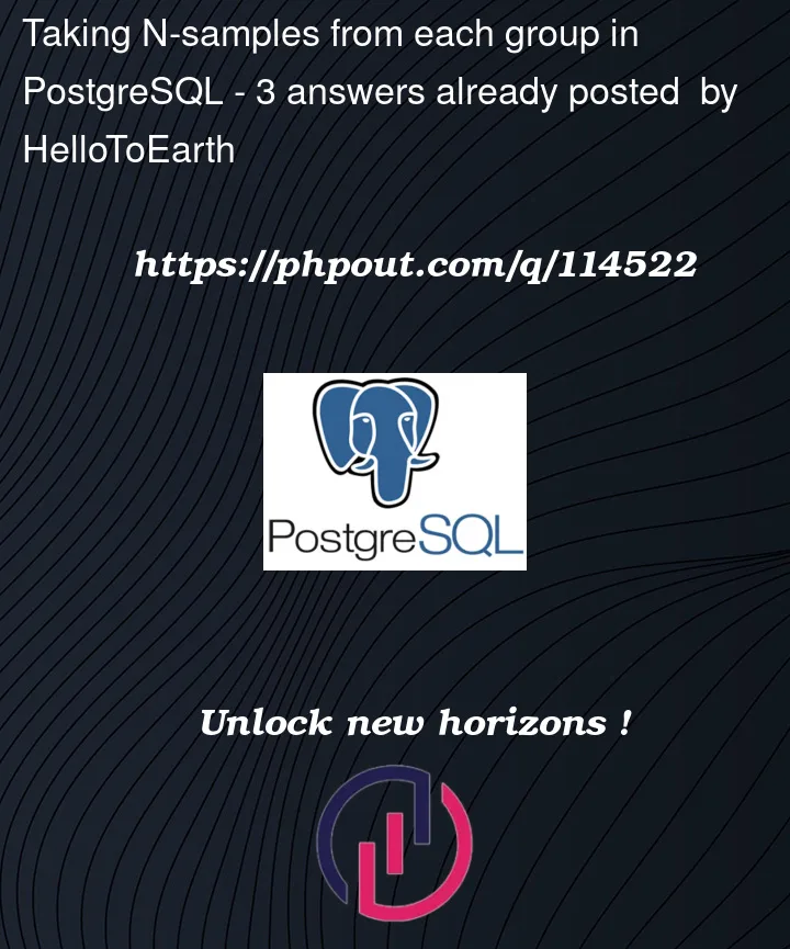 Question 114522 in PostgreSQL