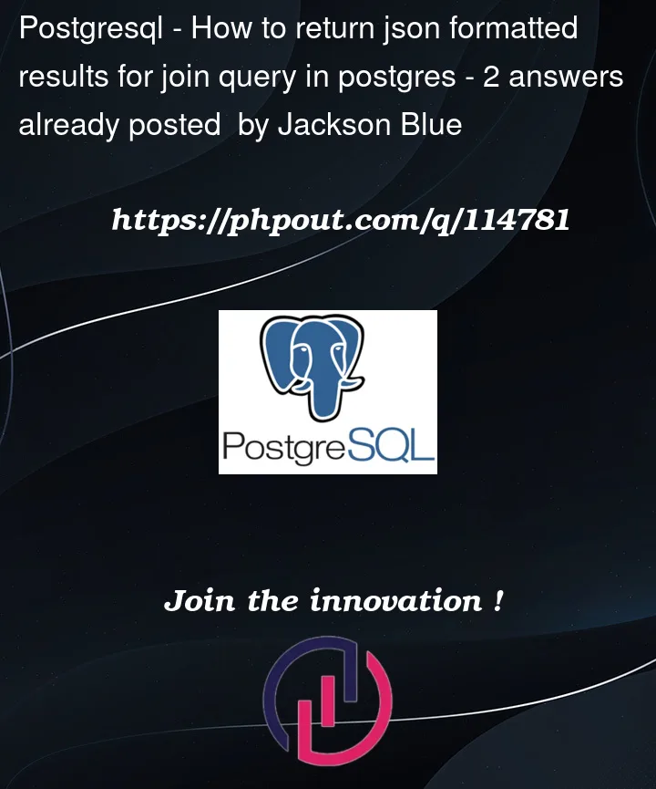 Question 114781 in PostgreSQL